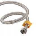 Ver imagem 4 de Mangueira Flexível 60cm 1/2 Polegada Aço Inox Engate Fêmea X Fêmea