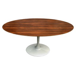 Mesa Saarinen Oval Pau Ferro 180x100cm - Base Branca mgsaarinen - 1