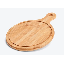 Tábua de Servir 30x20x1,5cm com 2 Utensílios Class Bamboo - 2