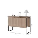 Ver imagem 2 de Buffet Conjunto Vintage Montana MDP 120cm Montana Preto Casah