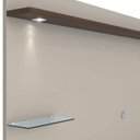 Ver imagem 5 de Painel para TV até 60 Polegadas com LED 2 Prateleiras de Vidro Veneza Yescasa
