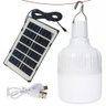 Lampada Luminaria Solar 36W Placa Suspensa Gancho Pendurar Resistente Multiuso Pesca Acampamento Cam - 1