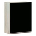 Ver imagem 1 de Armário Para Cozinha 60cm 2 Portas Legno Crema C/Preto Tx