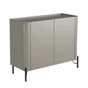 Ver imagem 2 de Buffet Mdf com Porta Lisa L98,5 X A81,5cm
