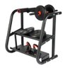 Banco Step + Suporte de Halteres + Kit de Halteres 50kg Preto Ahead - 2
