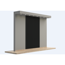 Ver imagem 2 de Painel Ripado Metálico Lystra Preto Absoluto – Kit 5,90 M² | Infinity Wall - Kingspan Isoeste