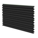 Ver imagem 3 de Painel Ripado Metálico Lystra Preto Absoluto – Kit 5,90 M² | Infinity Wall - Kingspan Isoeste