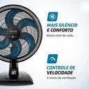 Ver imagem 5 de Ventilador de Mesa Maxis 6 Pás 40cm V-40-mx-b 60hz 127v