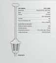 Ver imagem 2 de Pendente Roma 190 Branco 1xe27 G-light