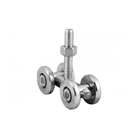 Rodizio Quadruplo de 1" C/ Aba 4/unid.