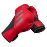 Luva de Boxe em Pu 150 Vermelho e Cinza 14 Oz - 3