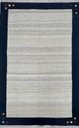 Ver imagem 1 de Tapete Kilim Jaipur 119x182 30 Preto/cru