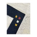 Ver imagem 3 de Tapete Kilim Jaipur 119x182 30 Preto/cru