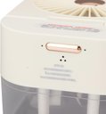 Ver imagem 5 de Ventilador Umidificador Inteligente de Mesa 2,5 Litros Dobrável sem Ruídos:pérola