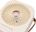 Ver imagem 4 de Ventilador Umidificador Inteligente de Mesa 2,5 Litros Dobrável sem Ruídos:pérola