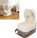 Ver imagem 1 de Ventilador Umidificador Inteligente de Mesa 2,5 Litros Dobrável sem Ruídos:pérola