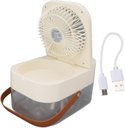 Ver imagem 3 de Ventilador Umidificador Inteligente de Mesa 2,5 Litros Dobrável sem Ruídos:pérola