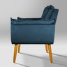 Poltrona Opala:azul-marinho - 4