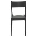 Ver imagem 7 de Cadeira Tramontina Diana Preto Eco em Polipropileno Reciclado Tramontina