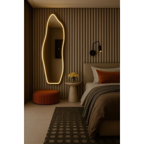 Espelheira 200x70 E06 Polido Sup Par Led Jat 01 Neutro Touch