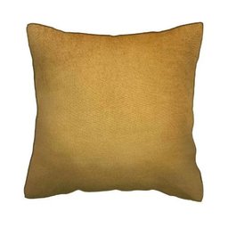 Capa de Almofada Veludo Decorativa Mostarda - 45 X 45 Cm - 1