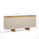 Ver imagem 5 de Buffet Sud 1.8 Off White/Cinamomo
