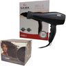 KIT - SECADOR DE CABELO GAMA BELLA TOURMALINE 2100W 220V + DIFUSOR DE AR LION DF2 - PRETO - 3