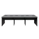 Ver imagem 4 de Mesa de Trabalho Escritório para 6 Pessoas 2,70m Cs Pre F5
