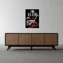 Ver imagem 1 de Quadro Rei do Blues- Bb King 45x34cm:madeira Branca