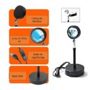 Ver imagem 2 de Luminária Pôr do Sol Led Sunset Foto Decoração Iluminação