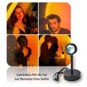 Ver imagem 4 de Luminária Pôr do Sol Led Sunset Foto Decoração Iluminação