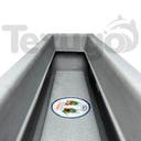 Ver imagem 5 de Vaso Floreira Jardineira Flat Polietileno 57x15x15cm Japi - Cimento Queimado