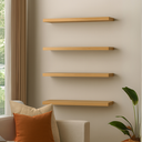 Ver imagem 2 de 4 Prateleiras Mdf 30x60cm para Sala sem Suporte 18mm
