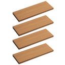 Ver imagem 1 de 4 Prateleiras Mdf 30x60cm para Sala sem Suporte 18mm