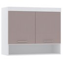 Ver imagem 1 de Armário Aéreo Ponte Modulado 97cm Taiga Branco/cinnamon L01 - Mpozenato