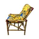 Ver imagem 2 de Kit 4 Cadeiras Poltronas + Mesa Centro Bambu Vime Fábrica
