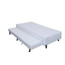 Ver imagem 2 de Cama Box Castor Solteiro Poli Branco com 2 Gavetas 79x198x27cm