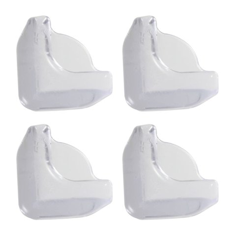 Protetor de Quina Pvc Flexível com Fita Dupla Face | Utilimix | 04 Un