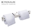 Ver imagem 4 de Papeleira Dupla Inox - Kromus Rt0313