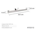 Ver imagem 3 de Papeleira Dupla Inox - Kromus Rt0313