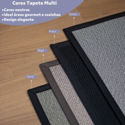 Tapete Antiderrapante de Cozinha Multi 70x50cm (cinza) - 5