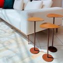 Ver imagem 3 de Mesa Apoio Jasmine Alta Tampo Croco Fendi Base Fendi 58cm - 62655