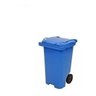Lixeira Contentor Plastico Tipo Gari 240 Litros Cor:azul - 1