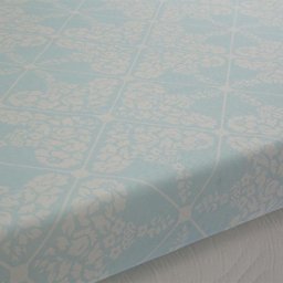 Colchonete Ortobom Physica Espuma D20 Solteiro Branco com detalhes azuis 78x188x04 - 2