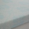 Colchonete Ortobom Physica Espuma D20 Solteiro Branco com detalhes azuis 78x188x04 - 2