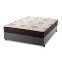 Ver imagem 5 de Conjunto Cama Box Casal c/ Molas Ensacadas Allura Cinza 138x188x58