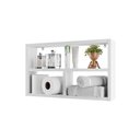 Ver imagem 1 de Nicho para Banheiro Lavabo Atenas Branco 50 X 30cm