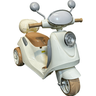 Scooter Elétrica Infantil Bang Toys Bella T3 6v Bege - 1