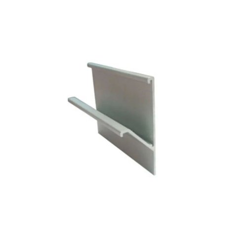 Perfil Puxador Alumínio Sp-0312 para 18mm Barra 06 Metros Jateado Fosco Sp Alumínio 01 Unidade
