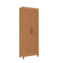 Ver imagem 4 de Armário Multiuso Slim 100% MDF 2 Portas com Chave e Kit de Pés